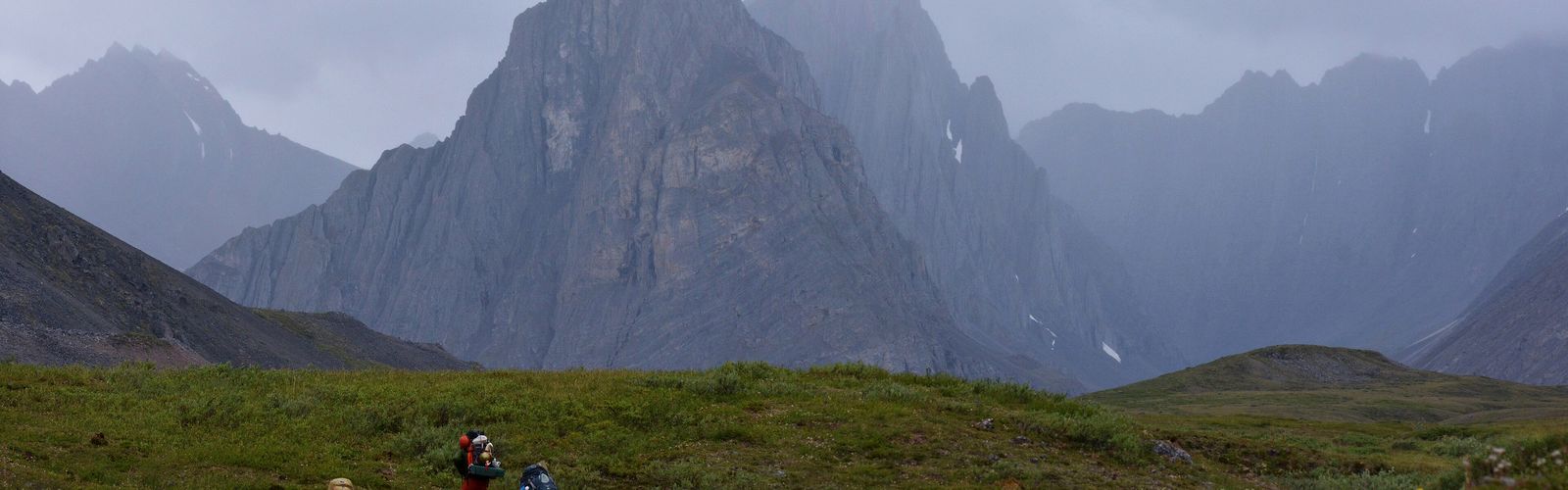 Randonnée dans l'arctique de l'Alaska