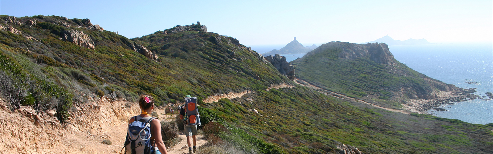 Hiking in Corse - natural landscape