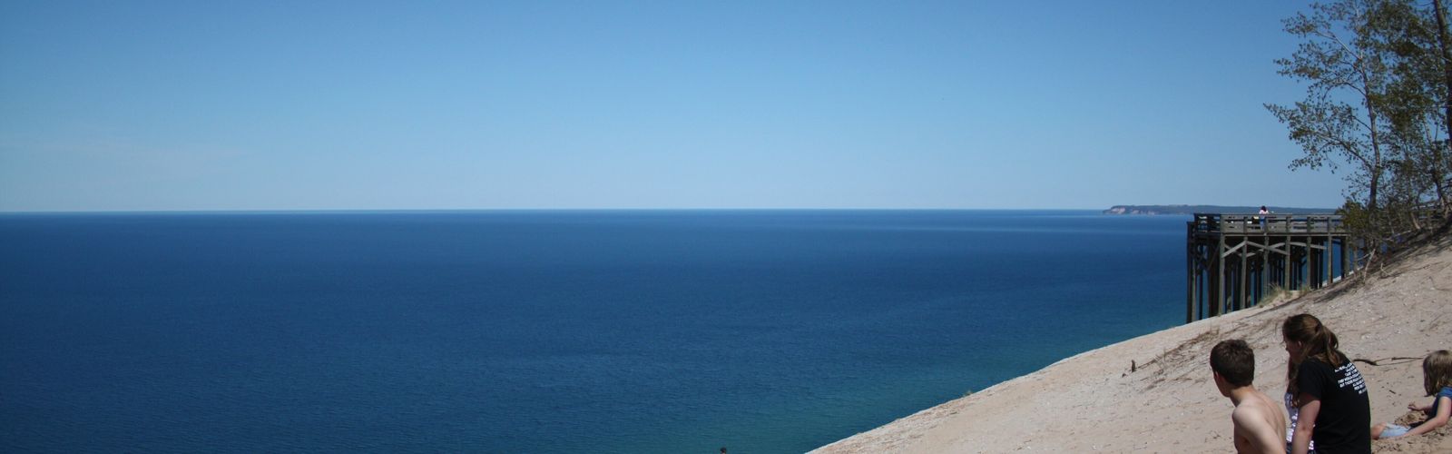 Randonnée dans l'État de Northwest Lower Peninsula