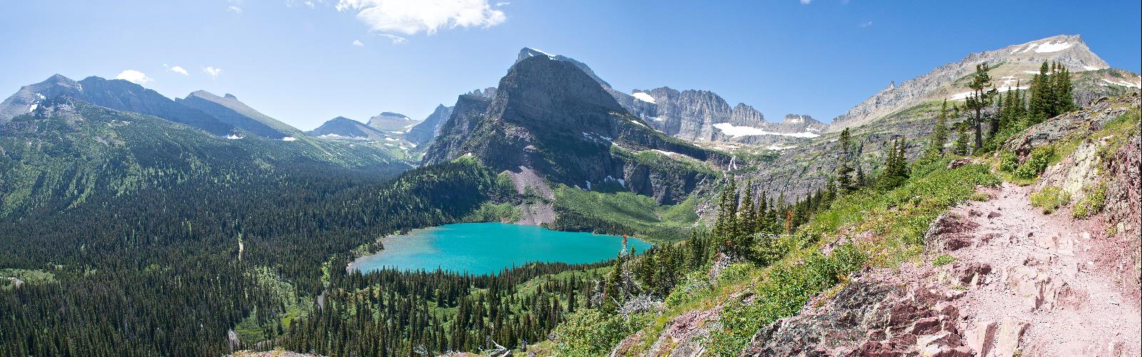 mountain outdoor nature sky tree lake valley water plant hill canyon landscape hillside surrounded lush
