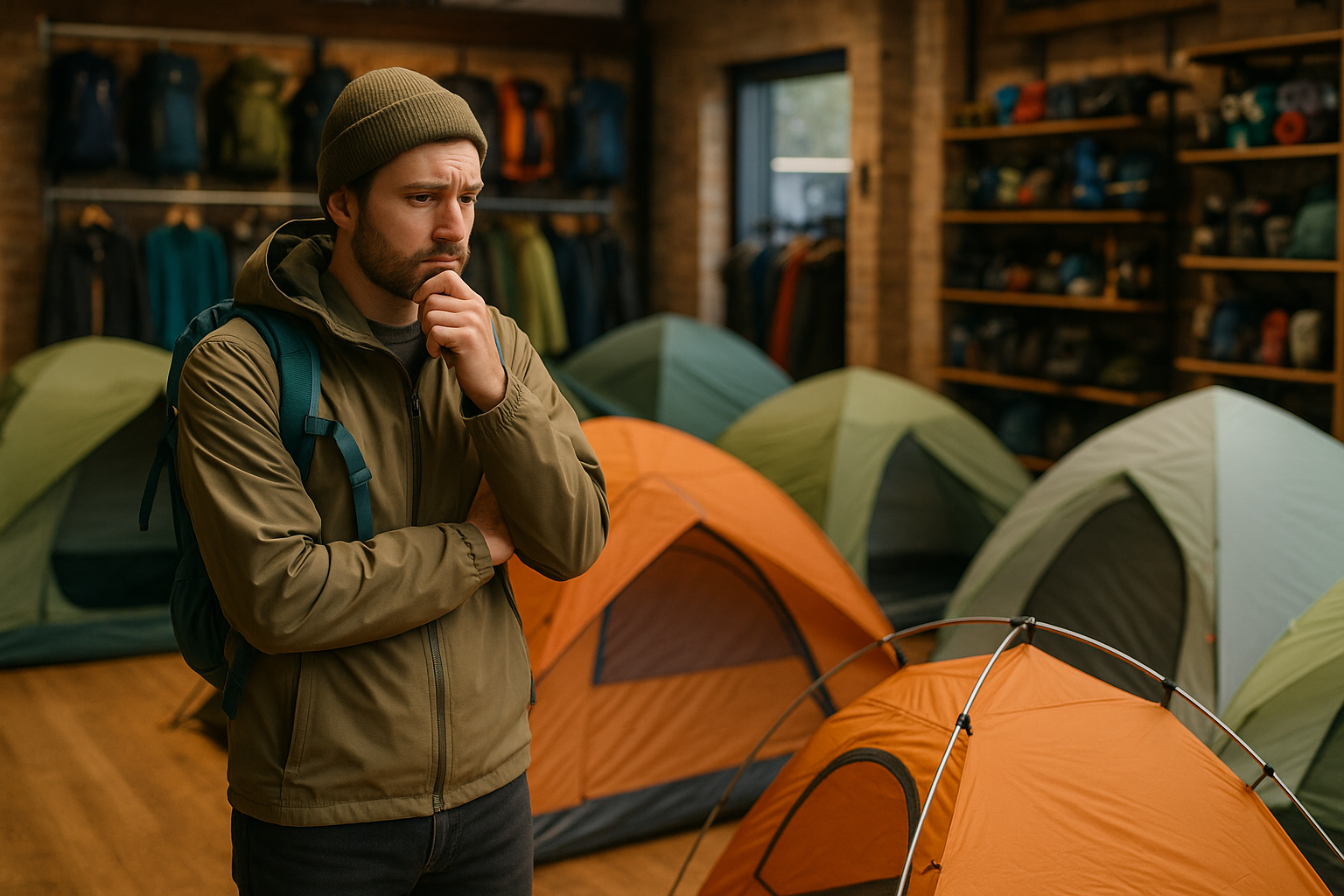 choisir tente camping magasin équipement