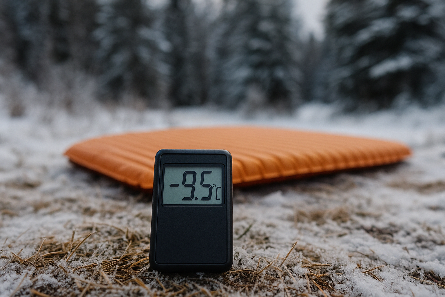 température froide matelas sol hiver camping