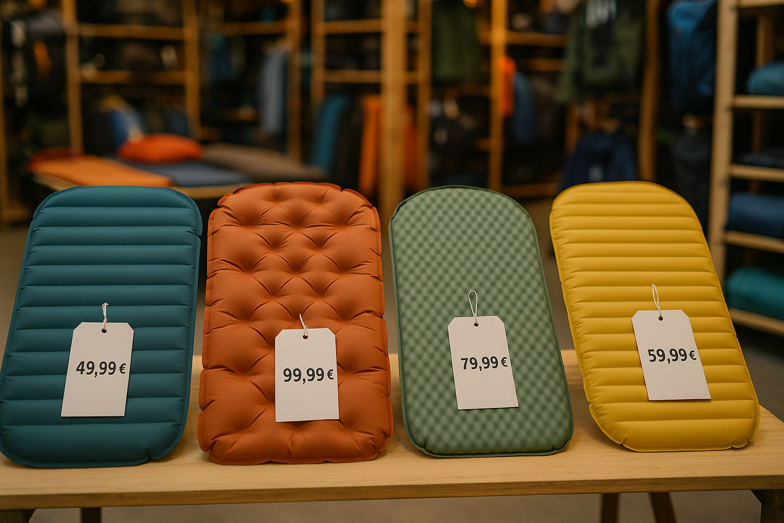 prix matelas sol magasin équipement camping