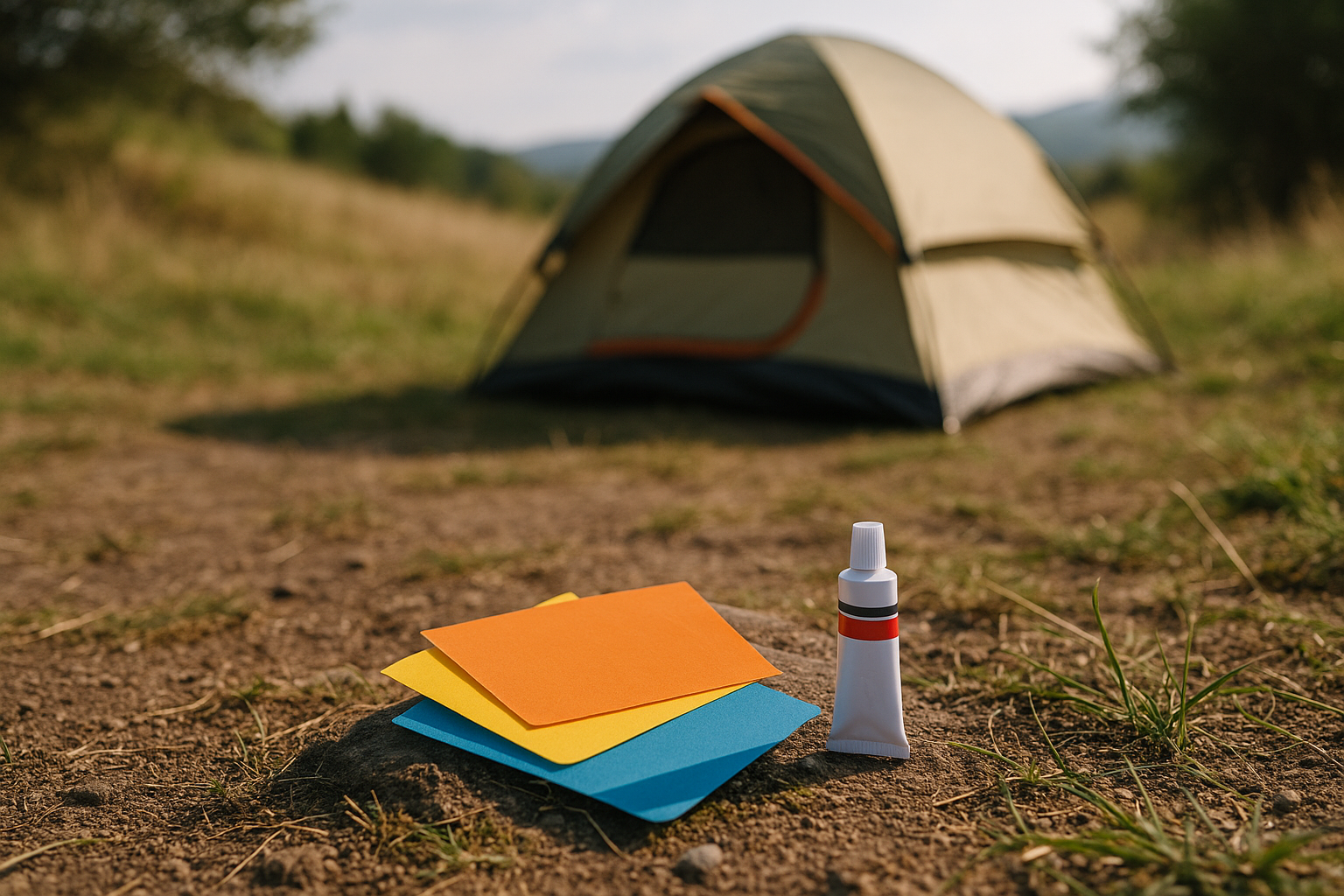 réparation matelas gonflable kit patches camping
