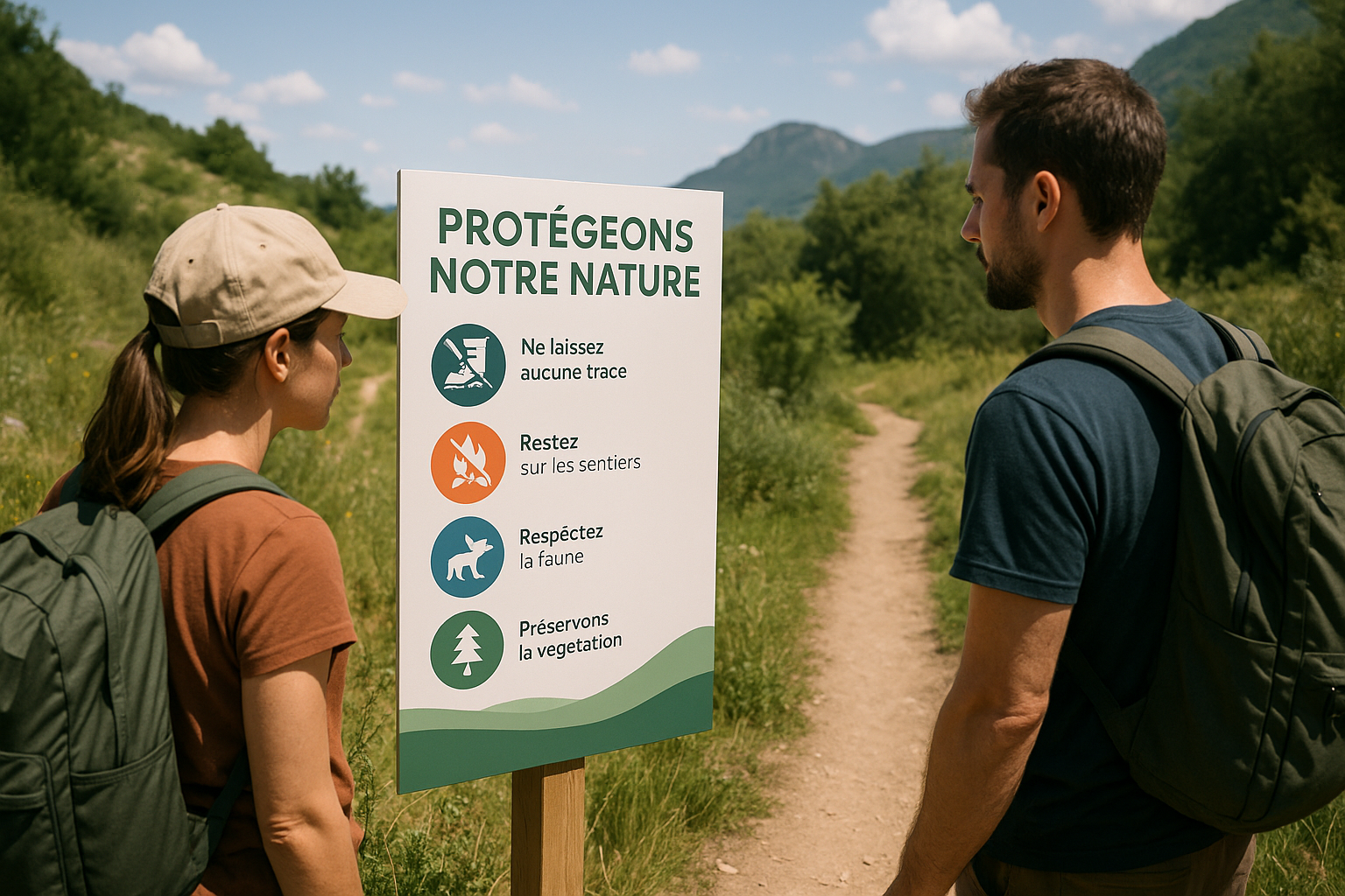 environmental awareness Quebec trails Leave No Trace 2026