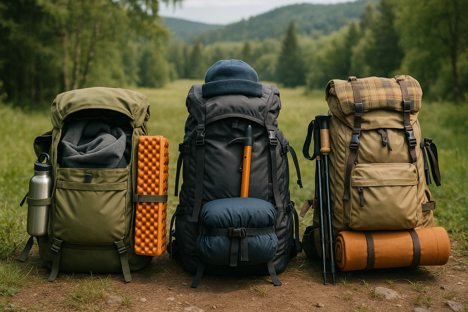 backpack organization by seasons summer winter