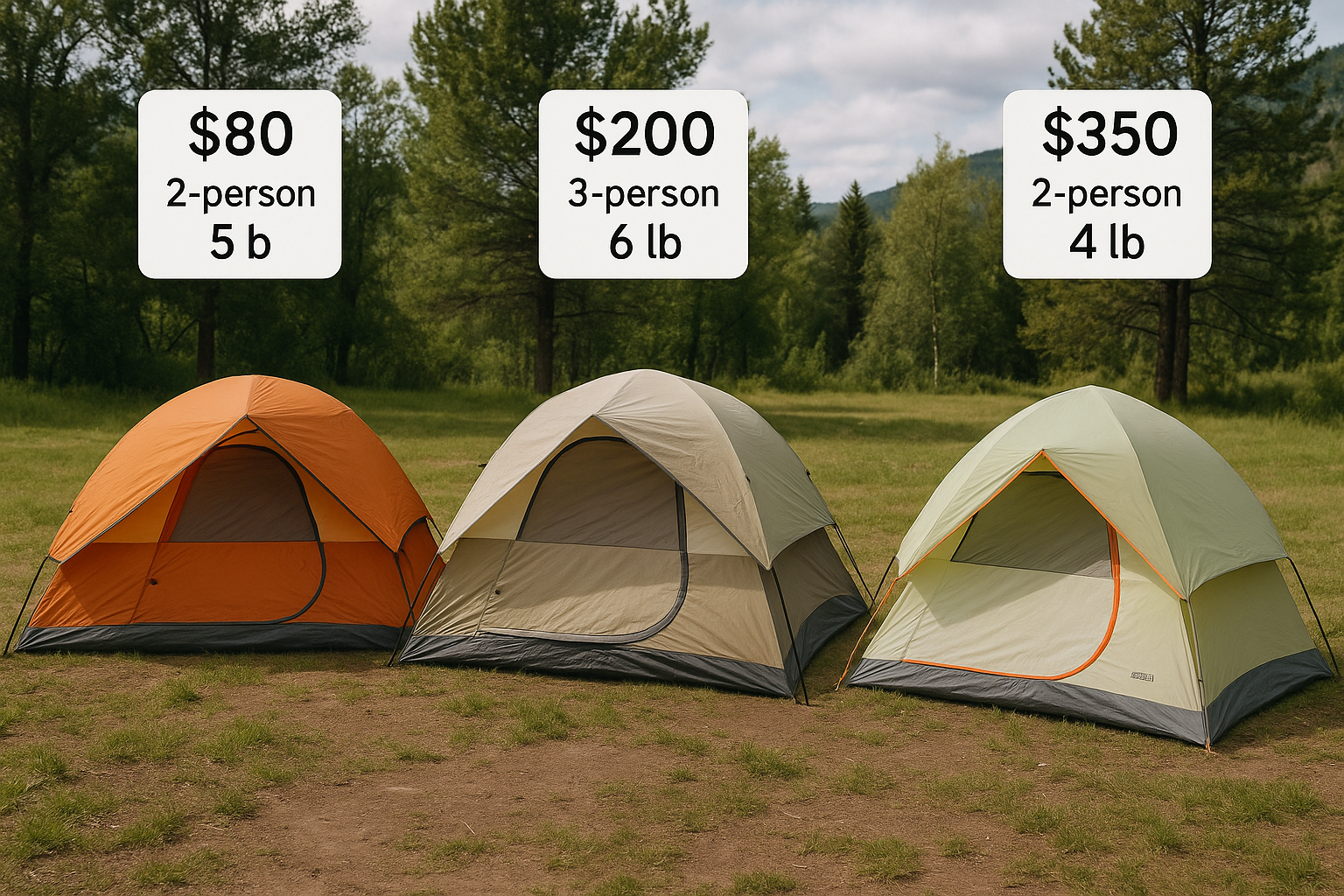 camping tent comparison MSR Big Agnes Nemo specifications