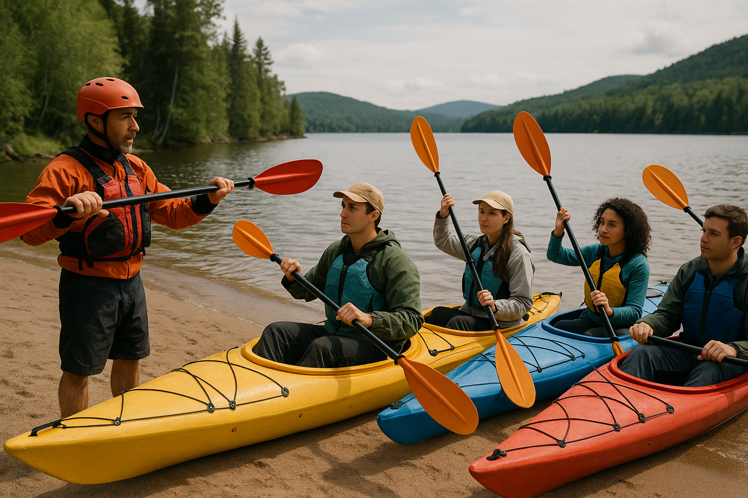 sea kayaking course paddling technique beginner