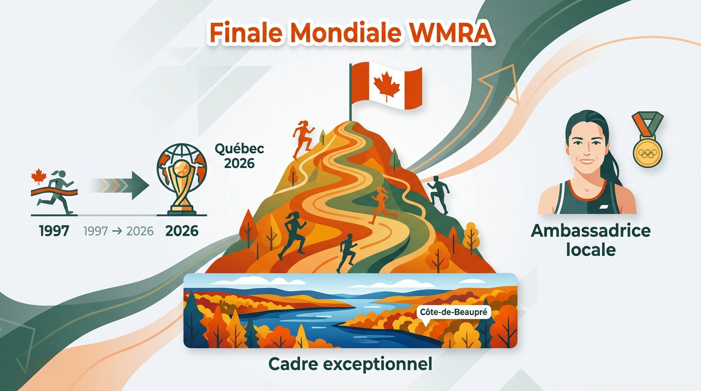 Coureurs de trail sur <a href=