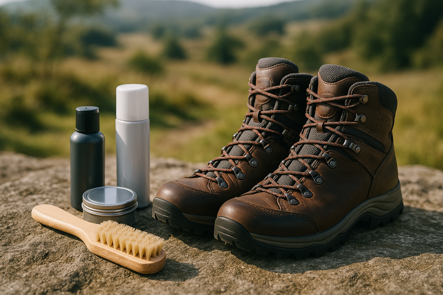 hiking boots maintenance cleaning products