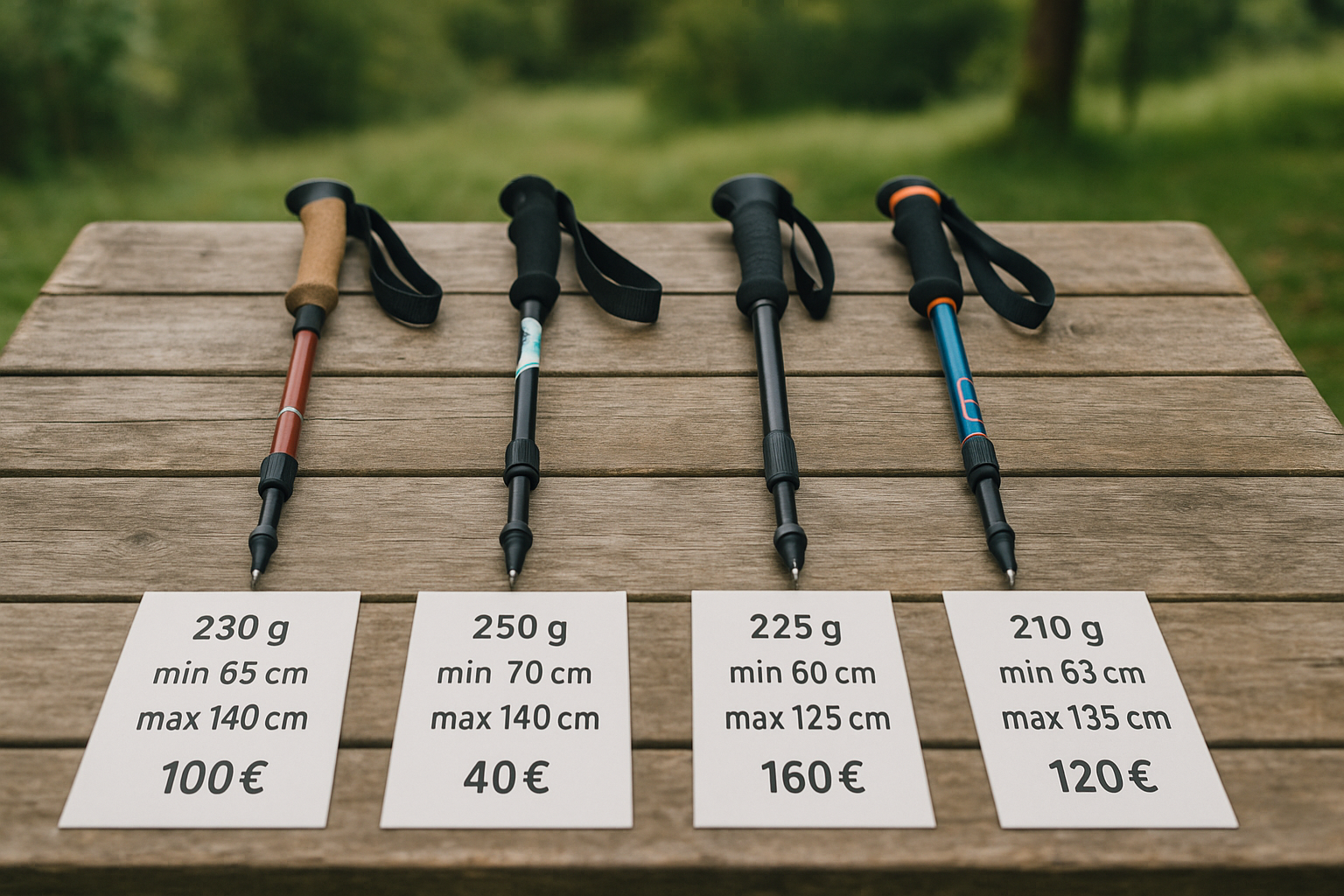 hiking poles comparison 2026 models