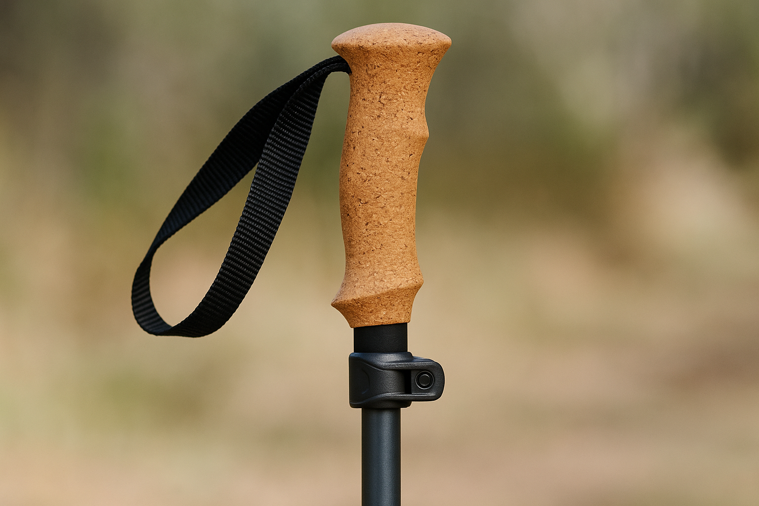 hiking pole technical details grip locking system