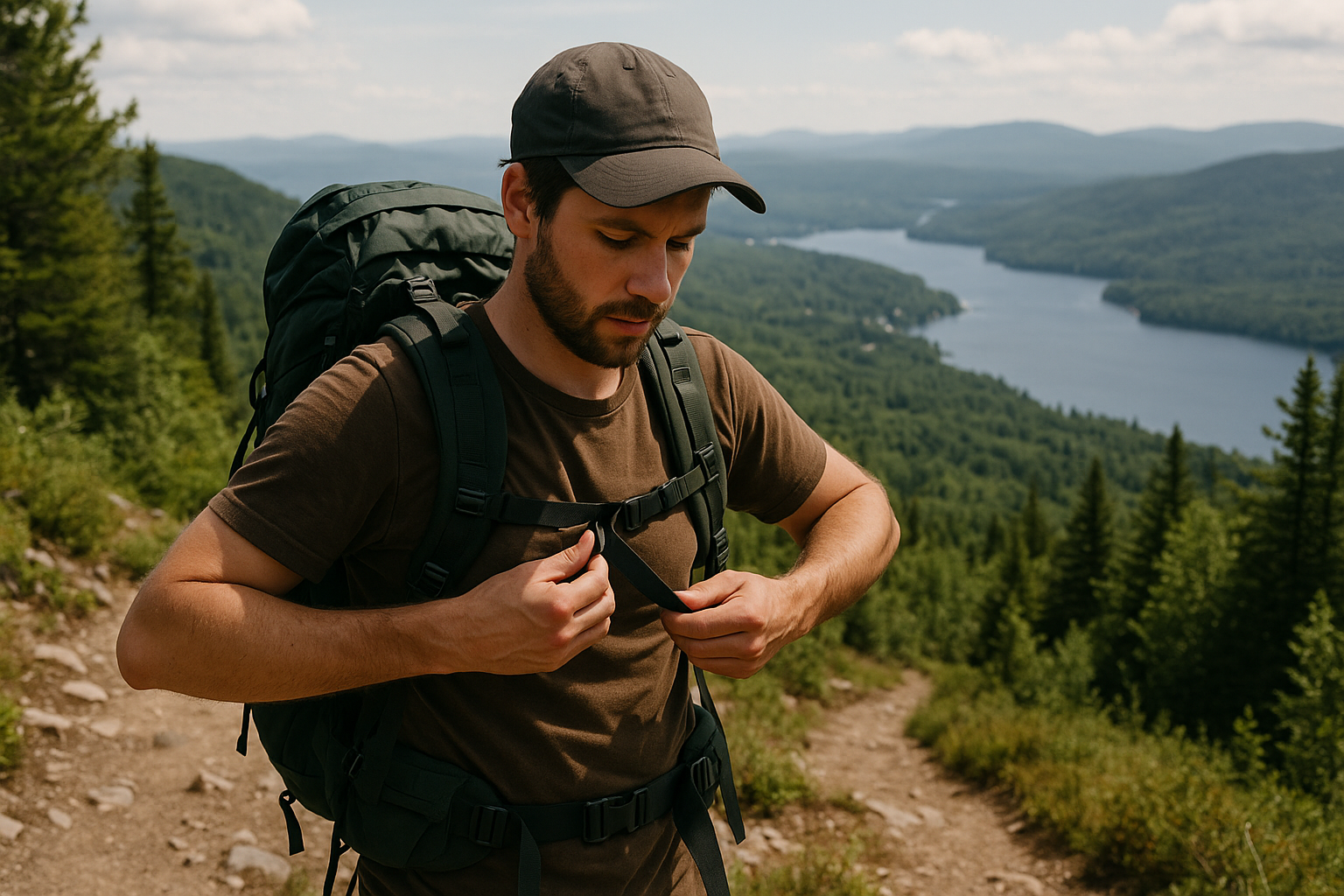 best day hiking backpack adjustment trail