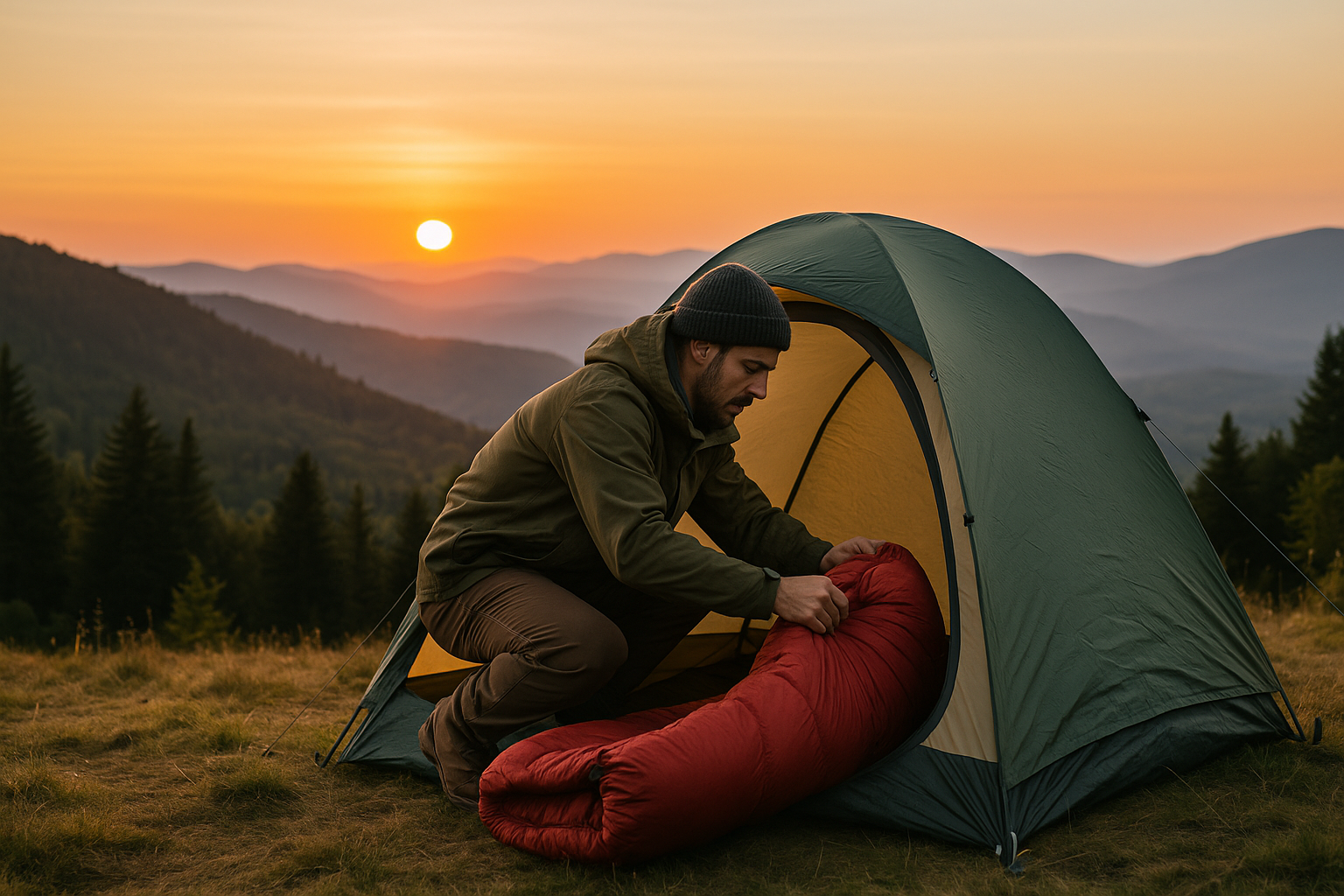 best 3-season sleeping bag mountain camping