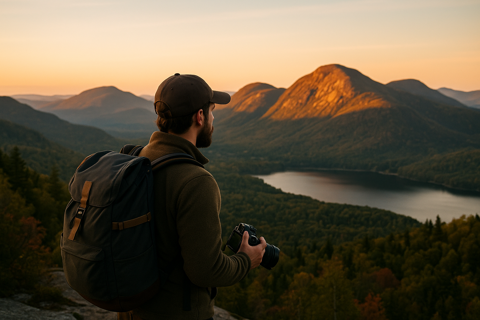 nature photography hiking sunrise mountain