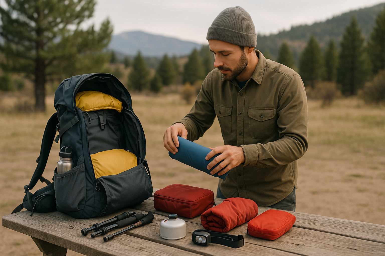 hiking gear organization complete checklist