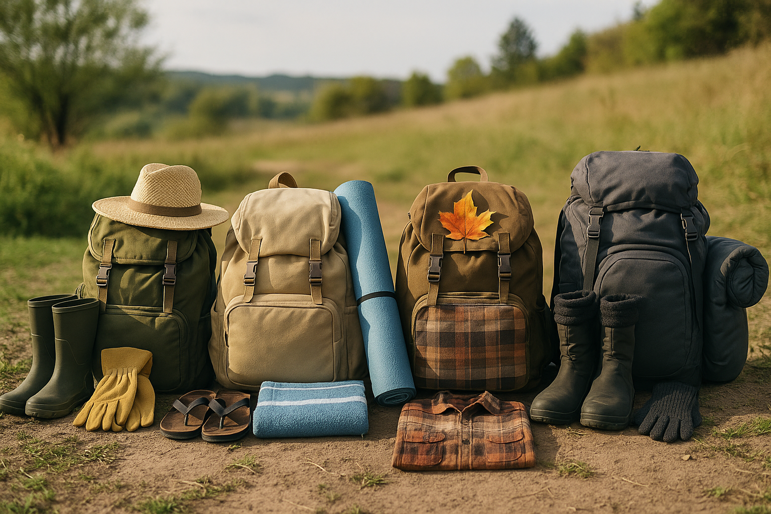 four seasons hiking equipment Quebec