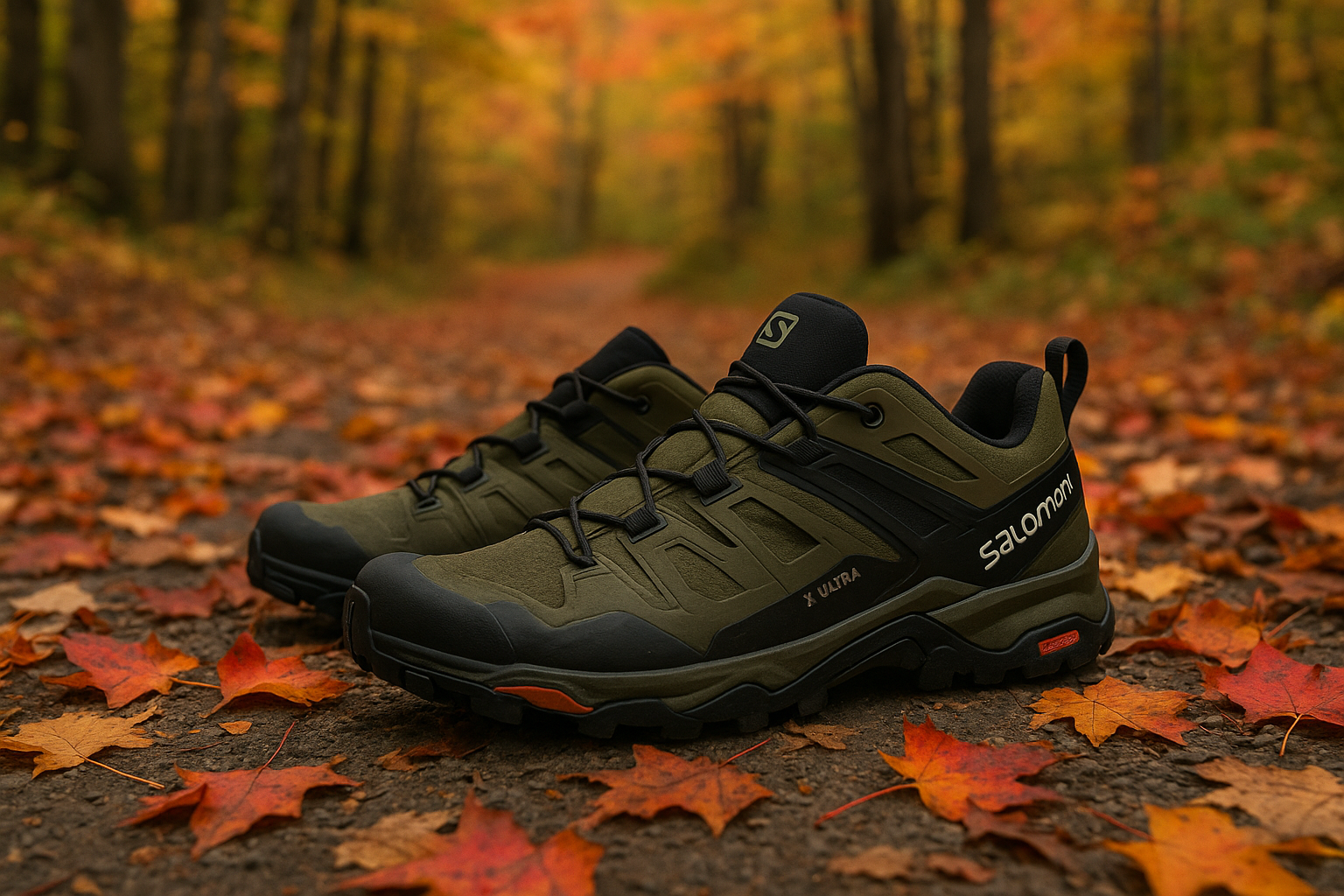 Salomon X Ultra 4 GTX autumn trail Quebec