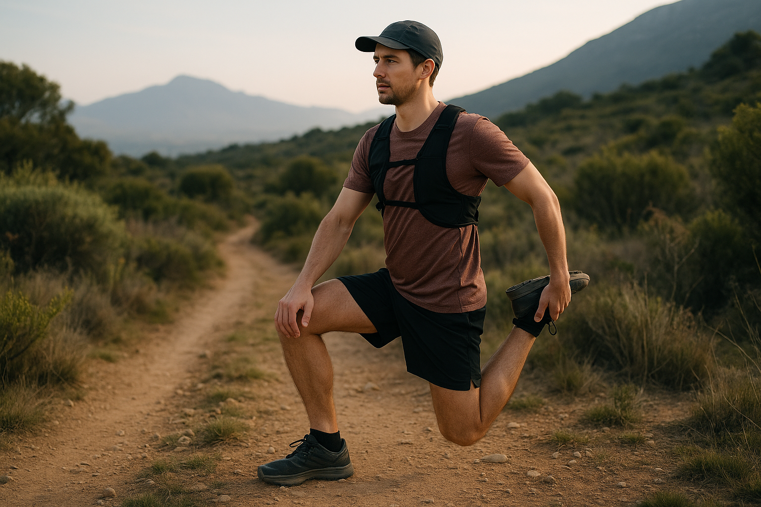 trail running beginner warm-up preparation