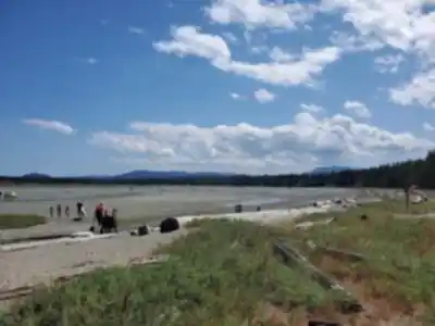 Hiking view of Rathtrevor Beach Provincial Park