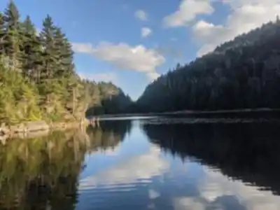 Lac Spruce hiking trail - natural landscape