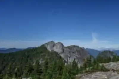 Goat Mountain scenery - hiking