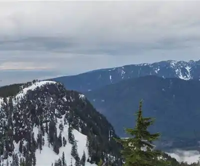 Dog Mountain hiking trail - natural landscape