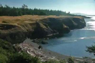 Vue en randonnée de Halfmoon Bay