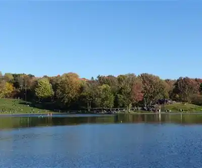 Beaver Lake hiking trail - natural landscape