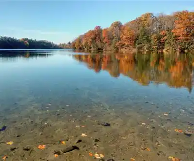 Vue en randonnée de Bond Lake