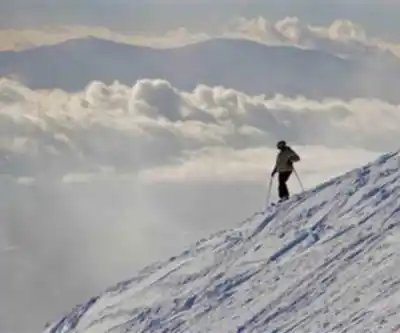 Brundage Mountain Resort hiking trail - natural landscape