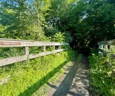 Sentier de randonnée Stone Bridge Trail - paysage naturel
