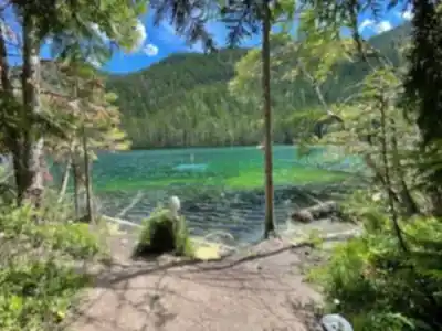 Sentier de randonnée Echo Lake - paysage naturel
