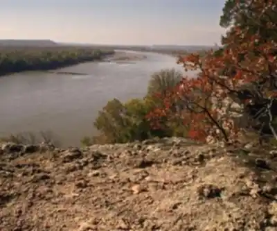 Vue en randonnée de Missouri River