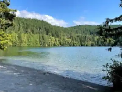 Alice Lake Provincial Park hiking trail - natural landscape