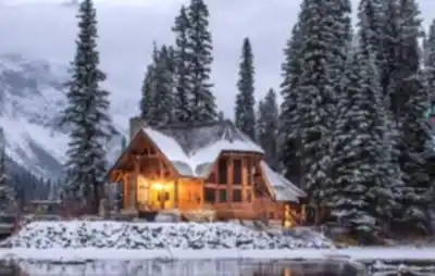 Vue en randonnée de Emerald Lake
