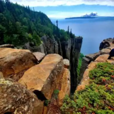 Sentier de randonnée Sleeping Giant Provincial Park - paysage naturel