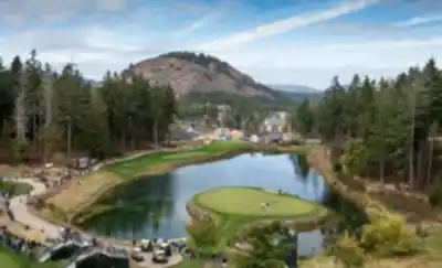 Bear Mountain Resort Community hiking trail - natural landscape