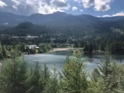 Hiking view of Alta Lake