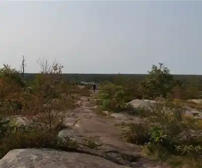 Rock Dunder hiking trail - natural landscape