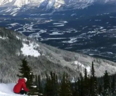 Hiking view of Marmot Basin