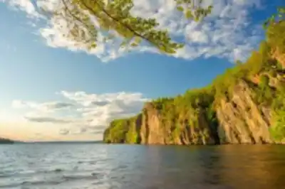 Sentier de randonnée Bon Echo Provincial Park - paysage naturel