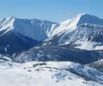 Sunshine Village hiking trail - natural landscape