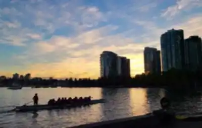 False Creek hiking trail - natural landscape