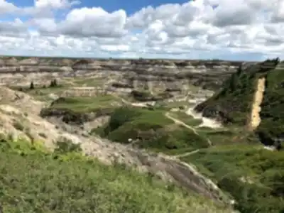 Hiking view of Horseshoe Canyon