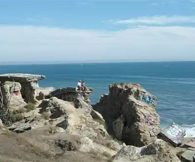 Sunken City hiking trail - natural landscape