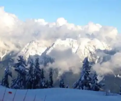 Vue en randonnée de Grouse Mountain