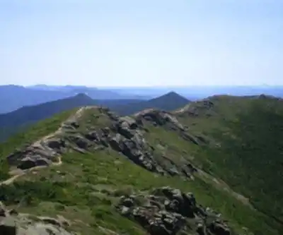 Hiking view of Appalachian Trail in New York State