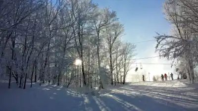 Vue en randonnée de Mont Gleason