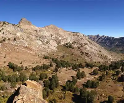 Ruby Crest National Recreation Trail hiking trail - natural landscape